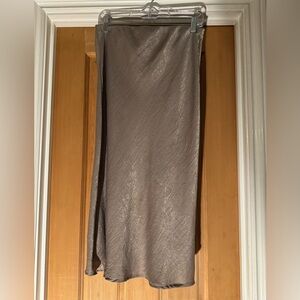 Chic Asymmetrical Tan Skirt